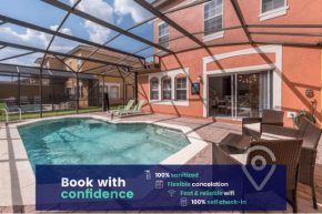 Home With Private Pool & Activities, Near Disney!